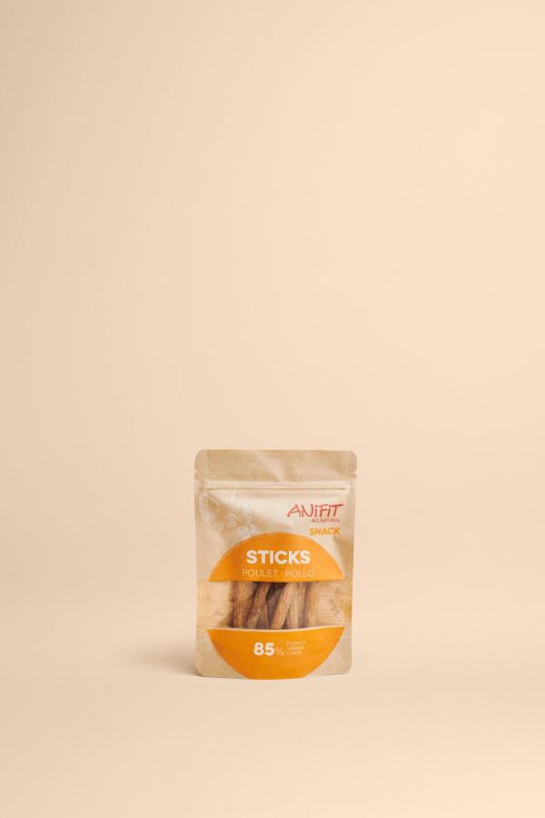 Katzensnack Sticks aus Schweizer Pouletfleisch